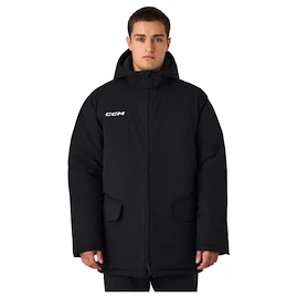 CCM Team Winter Jacket Black Férfidzseki