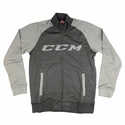 CCM Track Jacket Heather fekete/szürke SR kabát