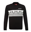 CCM  UGLY CHRISTMAS SWEATER Black Férfi pulóver
