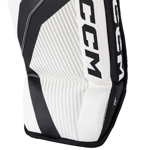 CCM YTflex 3 white/white/royal/black Youth Kapus lábszárvédők