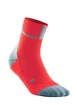 CEP 3.0 férfi rövid kompressziós zokni, piros