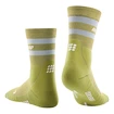 CEP  80s Hiking Mid Cut Olive/Grey  Kompressziós zokni férfiaknak