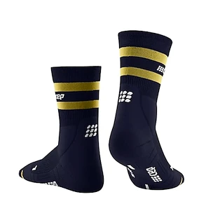CEP  80s Hiking Mid Cut Peacot/Gold  Kompressziós zokni férfiaknak