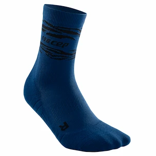 CEP Animal Dark Blue/Black  Kompressziós zokni férfiaknak