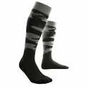 CEP Camocloud Black/Grey  Kompressziós térdzokni férfiaknak