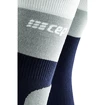 CEP Hiking Light Merino Mid Cut Marine Blue/Grey  Kompressziós zokni férfiaknak