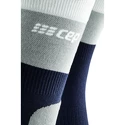 CEP Hiking Light Merino Mid Cut Marine Blue/Grey  Kompressziós zokni férfiaknak