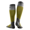 CEP Hiking Light Merino Olive/Grey  Kompressziós térdzokni férfiaknak