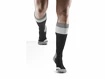 CEP Hiking Light Merino Stone Grey/Grey  Kompressziós térdzokni férfiaknak