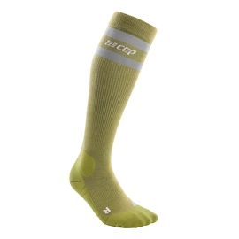 CEP  Hiking Olive/Grey  Kompressziós térdzokni férfiaknak