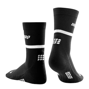 CEP  Mid Cut Black  Női kompressziós zokni