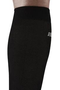CEP  RECOVERY Black/Black  Kompressziós térdzokni férfiaknak