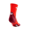 CEP  Ultralight Lava/Dark Red  Kompressziós zokni férfiaknak