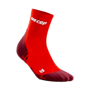 CEP  Ultralight Lava/Dark Red  Kompressziós zokni férfiaknak