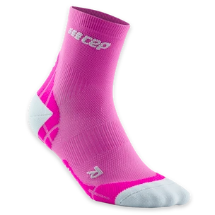 CEP  Ultralight Pink/Light Grey  Női kompressziós zokni