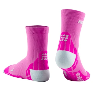 CEP  Ultralight Pink/Light Grey  Női kompressziós zokni