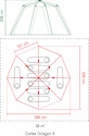 Coleman  Cortes Octagon 8 Sátor