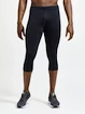 Craft ADV Essence 3/4 Black Férfileggings XXL