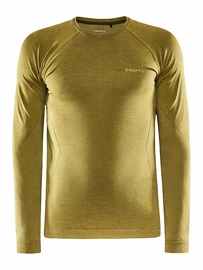 Craft CORE Dry Active Comfort LS Brown Férfipóló