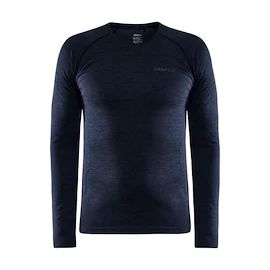 Craft Core Dry Active Comfort LS Navy Blue Férfipóló