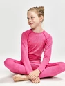 Craft  CORE Dry Active Comfort Pink Gyerekalsónadrág