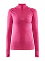 Craft  Core Dry Active Comfort Zip Pink Női póló