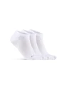 Craft Core Dry Footies 3-Pack White  Zokni 40-42