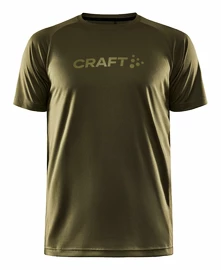 Craft CORE Unify Logo Green Férfipóló
