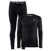 Craft  Core Wool Merino black  Thermo férfiszett