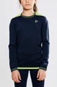 Craft  Fuseknit Comfort Junior dark blue Gyerekpóló