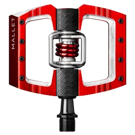 Crankbrothers Mallet DH Race Red MTB hajtópedál