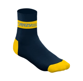 Crazy Idea CRAZY CARBON SOCKS SULFUR Zokni