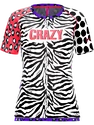 Crazy Idea  Mountain Flash Black/Zebra  Női póló