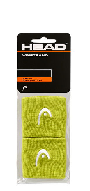 Csuklópántok Head  Wristband 2.5'' Lime