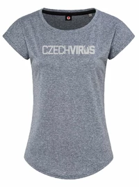 Czech Virus Recycled Gray Női póló