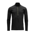 Devold  Running Cover Man Zip Neck Caviar Férfi-melegítőfelső