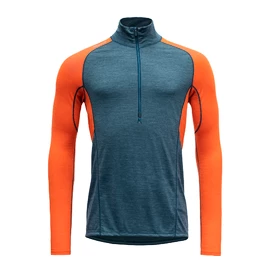 Devold Running Man Zip Neck cipzáras nyakú hosszú ujjú férfi felső