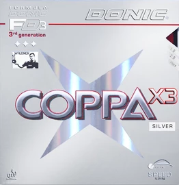 Donic Coppa X3 Silver Huzat