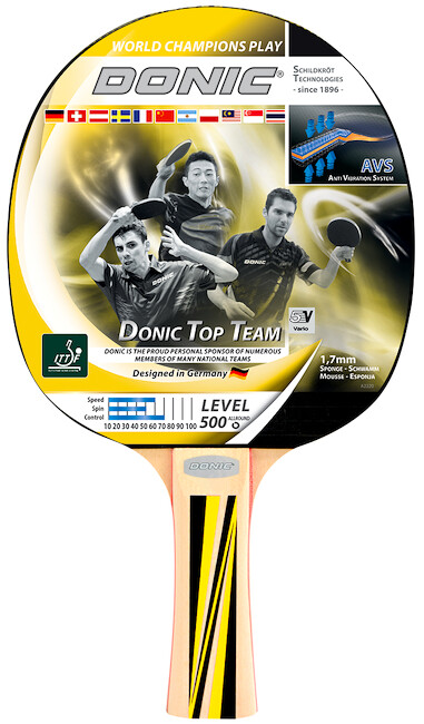 Donic Schildkröt  Top Team 500  Pingpongütő