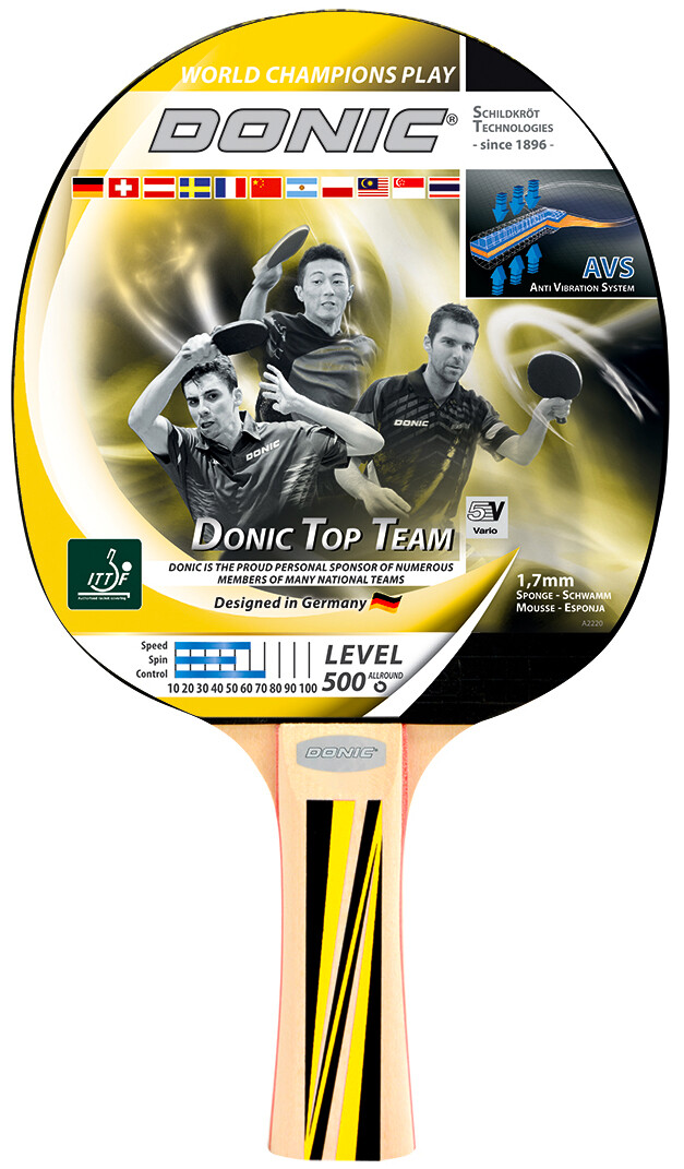 Donic Schildkröt  Top Team 500  Pingpongütő