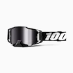 Downhill szemüveg 100% Armega Goggle Fekete - Silver Flash Mirror lencse