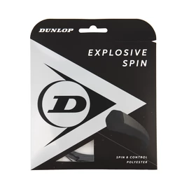 Dunlop Explosive Spin Black 1.25 Set (12 m) Teniszütő húrozása