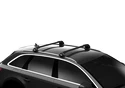 Edge tetőcsomagtartó fekete Volvo XC90 5dr SUV-hoz, integrált tetősínekkel 2015+