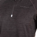 Endurance  Canna V2 Melange Performance Midlayer Black Bean Női melegítőfelső