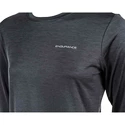 Endurance  Maje Melange L-S Tee Black Női póló