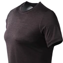 Endurance  Maje Melange S/S Tee Black Bean Női póló