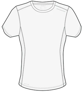 Endurance  Power S-S Tee White Férfipóló
