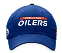 Fanatics Authentic Pro Game & Train Authentic Pro Game & Train Unstr Adjustable Edmonton Oilers  Férfibaseballsapka