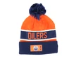 Fanatics  Authentic Pro Game & Train Cuffed Pom Knit Edmonton Oilers Téli sapka