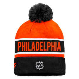 Fanatics  Authentic Pro Game & Train Cuffed Pom Knit Philadelphia Flyers Téli sapka